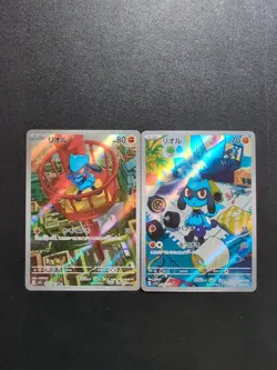 Pokemon Trading Card Game Riolu 068/063 M1L & 086/078 SV1S Sets AR Holo Japanese - Image 1