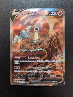 Pokemon Trading Card Game Entei V 213/172 S12a Vstar Universe SAR Holo Japanese - Image 1