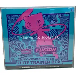 Fusion Strike Pokemon Center Sword and Shield Elite Trainer Box ETB With Case - Image 1