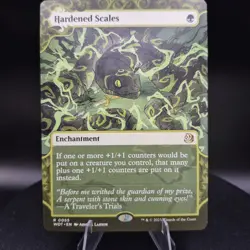 MTG Hardened Scales 0055 Wilds of Eldraine: Enchanting Tales NM - Image 1
