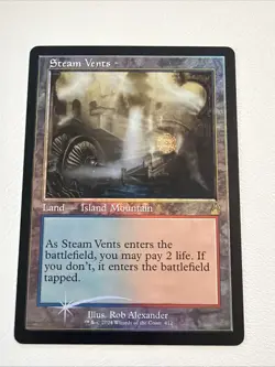 Steam Vents (Retro Frame) Ravnica Remastered Foil - Image 1
