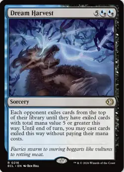 Magic: The Gathering Dream Harvest Sorcery Rare ECL #0216 - Image 1