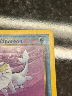 Dark Vaporeon 45/82 Team Rocket Regular Uncommon LP Vintage Pokemon Card - Image 4