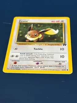 Eevee 55/82 Team Rocket 2000 Regular Common LP Vintage Pokemon Card - Image 2