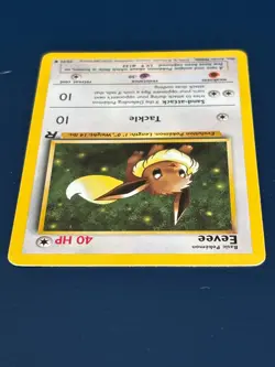 Eevee 55/82 Team Rocket 2000 Regular Common LP Vintage Pokemon Card - Image 3