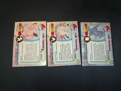 Pokemon Topps Black Label Foil Clefairy,Clefable,Golduck - Image 2