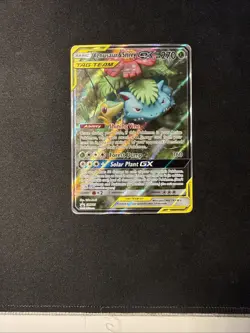 2019 Pokemon Sun & Moon Venusaur & Snivy Sm229 Black Star Promo - Image 1