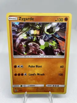 Pokemon Zygarde SM15 Holo Black Star Promo Near Mint - Image 1