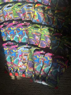 Pokemon TCG Phantasmal Flames Sleeved Booster Pack Lot Of 30 Hanger Packs New - Image 2