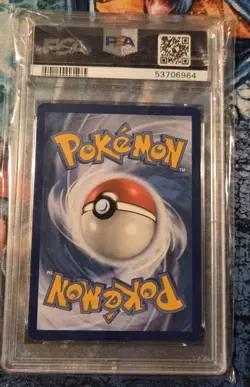 Pokemon Armored Mewtwo SM228 Full Art Holo Promo SM Black Star PSA 9 - Image 2