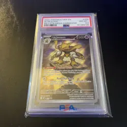 2025 POKEMON MEP EN ALAKAZAM MEG ETB-MEGA GARDEVOIR #009 - PSA 8.5 Black Promo - Image 1