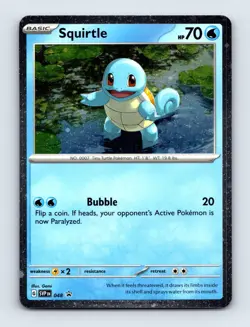 Squirtle - Cosmos Holo SVP048 - NM - Pokemon Promo - Image 1