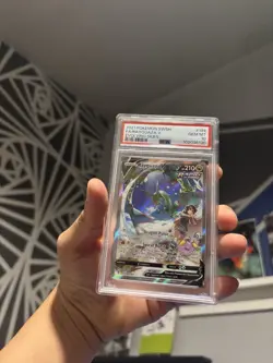 Pokemon 2021 SWSH Evolving Skies Rayquaza v Full Art Rare PSA 10 Gem Mint - Image 2
