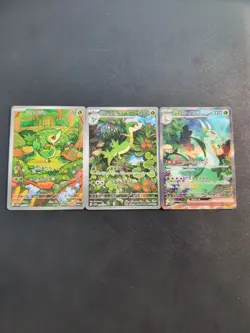 Pokemon Serperior ex 167/086 & Servine 088/086 & Snivy 087/086 Sets Japanese - Image 1
