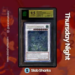 2008 YU-GI-OH! THE DUELIST GENESIS ENGLISH #TDGS-EN040 STARDUST DRAGON MNT 9.5 - Image 1