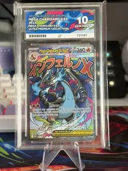 ACE 10 Mega Charizard X ex #023 UPC Promo gem mint pokemon - Image 1