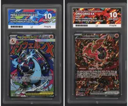 Mega Charizard X EX 023 Oricorio EX 024 UPC Promo ACE 10 Perfect Subs Pokemon - Image 1