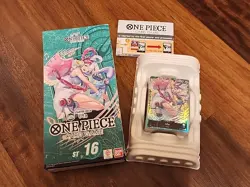 One Piece Starter Deck ST-16 Uta Green Deck Only Sealed English - No PRB-01 Pack - Image 1