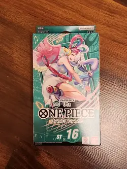One Piece Starter Deck ST-16 Uta Green Deck Only Sealed English - No PRB-01 Pack - Image 2