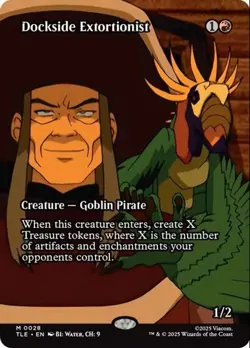 Dockside Extortionist X1 BORDERLESS-NM/M-Avatar: The Last Airbender: Eternal - Image 1