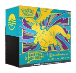Pokemon TCG: Ascended Heroes - Pokemon Center Elite Trainer Box - PRESALE ITEM - Image 1
