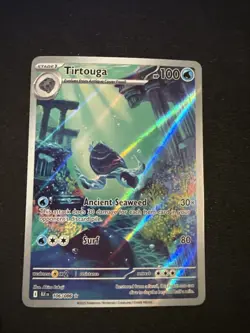 2025 Pokemon SV Black Bolt BLK EN Tirtouga Illustration Rare #106/086 - Image 1