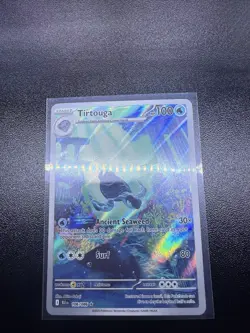 2025 Pokemon SV Black Bolt BLK EN Tirtouga Illustration Rare #106/086 - Image 1