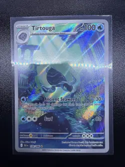 2025 Pokemon SV Black Bolt BLK EN Tirtouga Illustration Rare #106/086 - Image 2