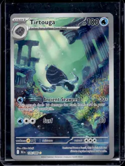 2025 Pokemon SV Black Bolt BLK EN Tirtouga Illustration Rare #106/086 - Image 1