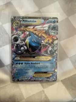 Mega Blastoise EX Holo Ultra Rare Card 30/146 XY Base Pokemon TCG - Image 1