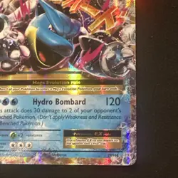 Pokemon TCG M Blastoise EX XY Base Set Holo Card 30/146 Ultra Rare NM - Image 4