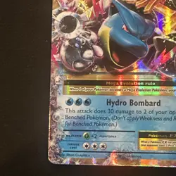 Pokemon TCG M Blastoise EX XY Base Set Holo Card 30/146 Ultra Rare NM - Image 5