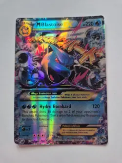 Pokemon TCG MEGA M Blastoise EX Holo Card 30/146 ULTRA RARE 2016 XY - Image 2