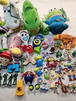 Huge Lot of Disney Pixar Toy Story Toys - Figures & Plush - Image 4