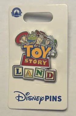 Disney World - Toy Story Land Sign - Jessie Woody Buzz LGM Alien Pin - Image 1