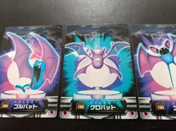Pokemon Card - Japan - Zukan - Zubat Golbat Crobat - Image 4