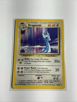 Dragonair 018/102 Base Set Regular Pokemon Card TCG - Image 1