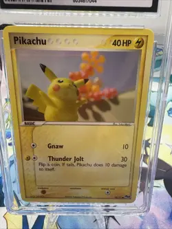 CGC 10 Pikachu 2005 POP Series 2 16/17 Graded Pokemon Card - Image 3
