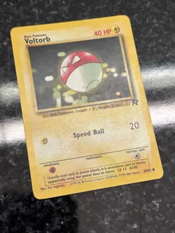 Voltorb 69/82 Team Rocket Regular Common LP Vintage Pokemon Card 2000 - Image 2