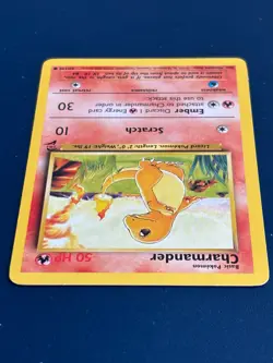 Charmander 069/130 Base Set 2 Regular Common LP Vintage Pokemon Card 2000 - Image 3