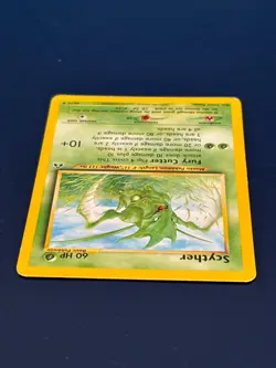 Scyther 46/75 Neo Discovery Regular Uncommon LP Vintage Pokemon Card 2001 - Image 3