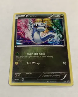 Pokemon DRATINI Card 2/20 Holo Rare Dragon Vault LP Unlimited Light Play TCG - Image 2