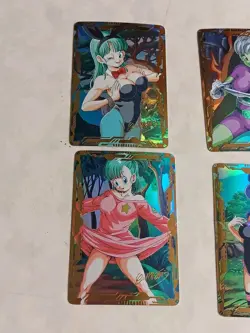 6 Dragon Ball Z Art Card Holo NM Collectible Anime Waifu CCG - Image 3
