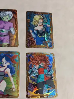 6 Dragon Ball Z Art Card Holo NM Collectible Anime Waifu CCG - Image 4