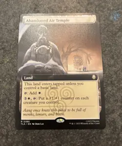 Abandoned Air Temple R 0386-Extended Art-MTG: Avatar-TLA-Regular Finish - Image 1
