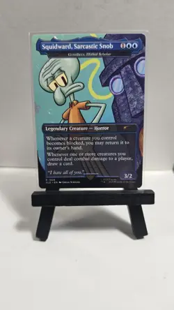 Squidward, Sarcastic Snob - Grazilaxx, Illithid Scholar NM Secret Lair Reg 1928 - Image 1