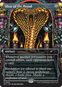 MTG Altar of the Brood - Foil, NM-Mint, English Secret Lair Countdown Kit - Image 1