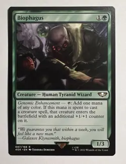 MTG Biophagus Universes Beyond: Warhammer 40000 Regular - Image 1