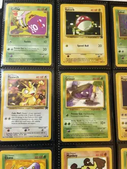 Pokemon Card Binder Collection - Vintage Card Lot TEAM ROCKET🚀 - Image 3