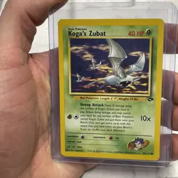 Koga's Zubat 2000 Pokemon Gym Challenge Unlimited Common 83/132 Vintage NM/MT - Image 1